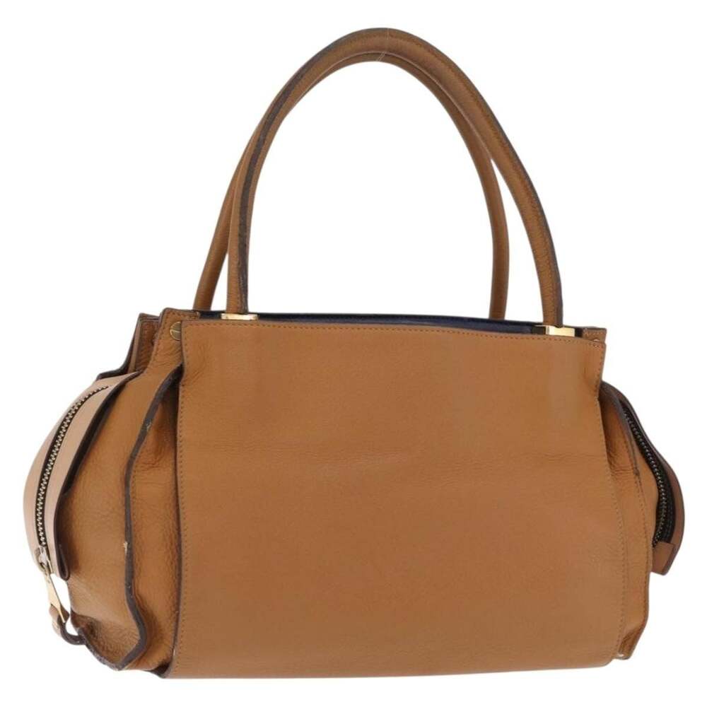 Chloe Leather Handbag Brown